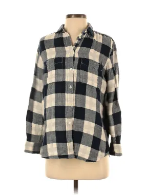 3/4 Sleeve Button-Down Shirt