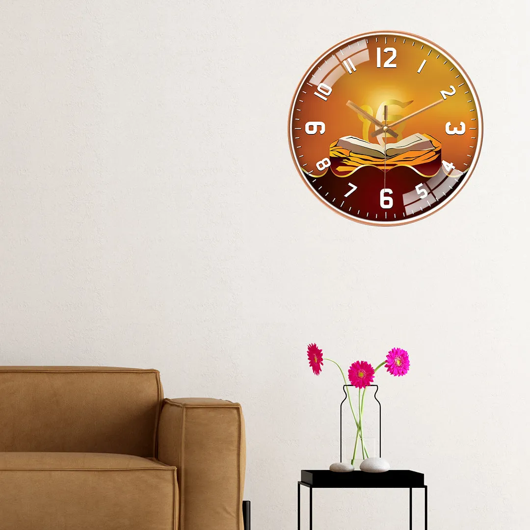 Abstract sikhism wall clock