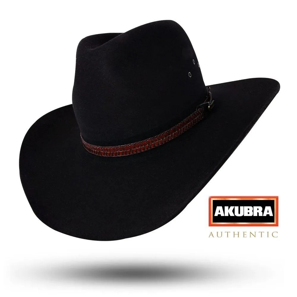 Akubra Golden Spur Hat - Black