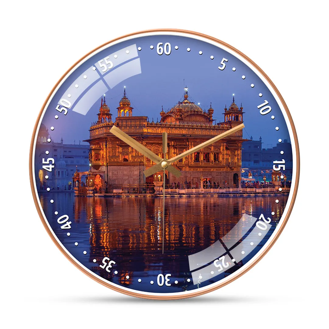 Amritsar sikhism wall clock