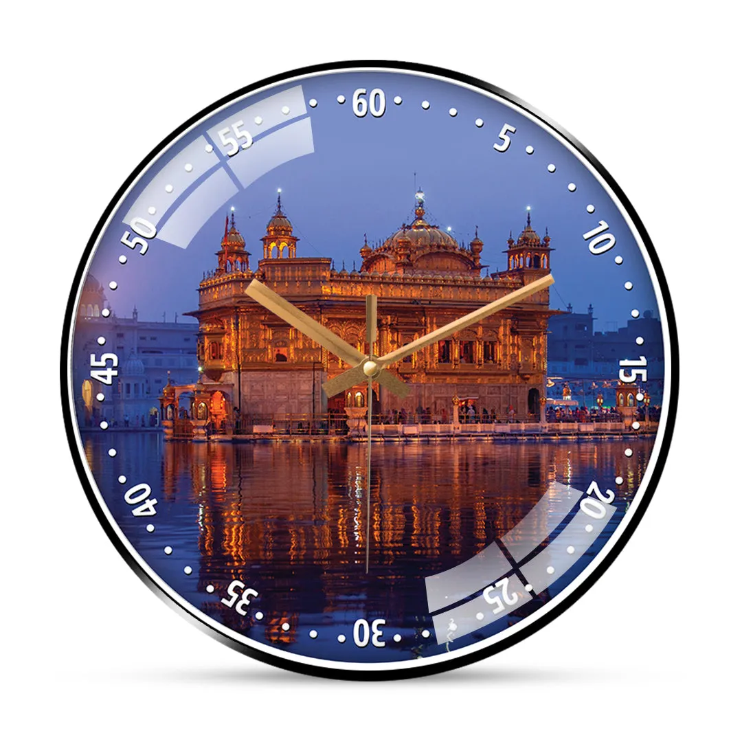 Amritsar sikhism wall clock