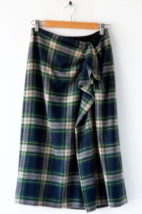 Anemone Check Skirt