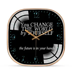 Astonishing inspirational wall clock