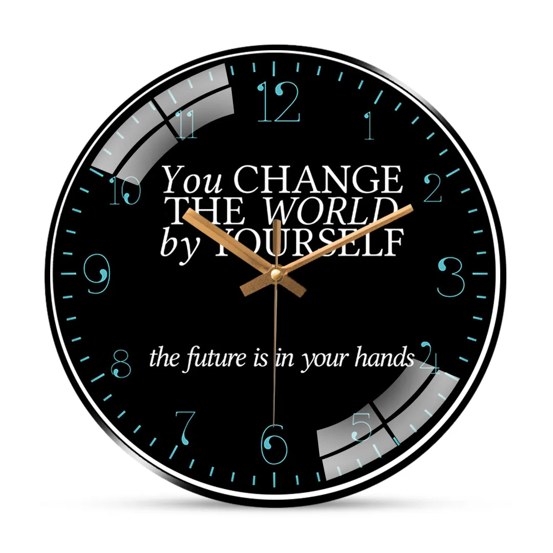 Astonishing inspirational wall clock