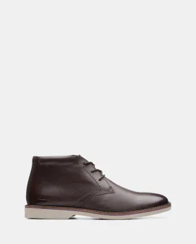 Atticus Lt Hi Dark Brown Leather