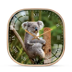 Baby koala wall clock