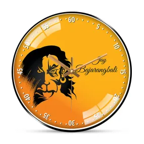 Bajrangbali hanuman art wall clock