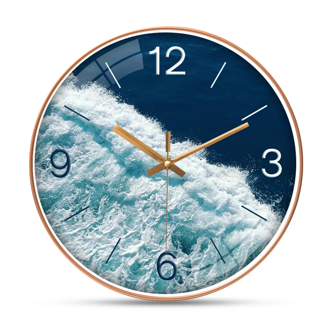 Beautiful beach wall clock