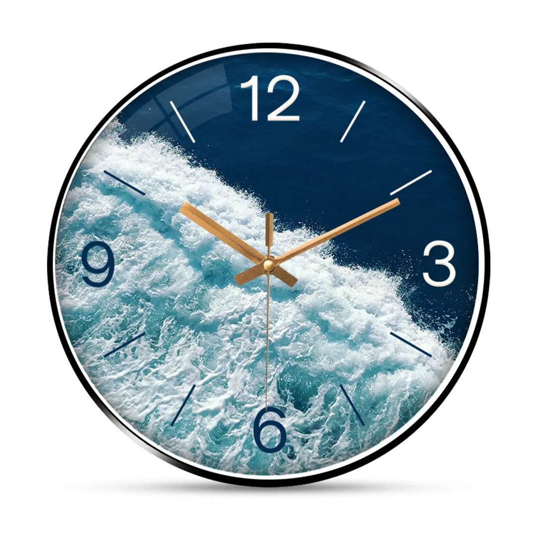 Beautiful beach wall clock