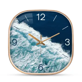 Beautiful beach wall clock