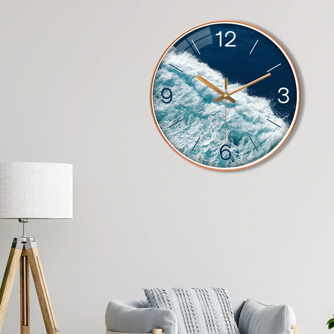 Beautiful beach wall clock