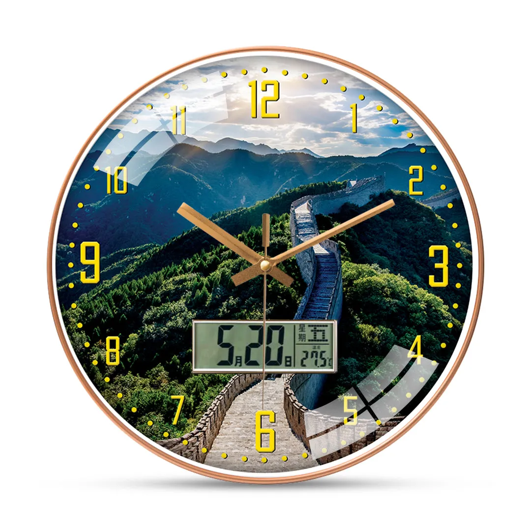 Beautiful wall of china wall clock