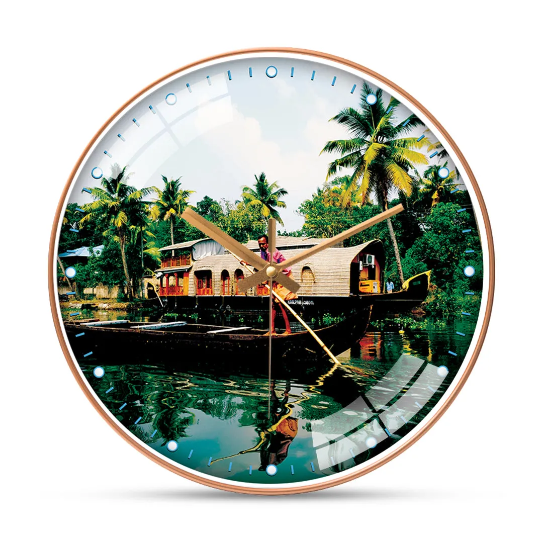 Beauty of kerala wall clock