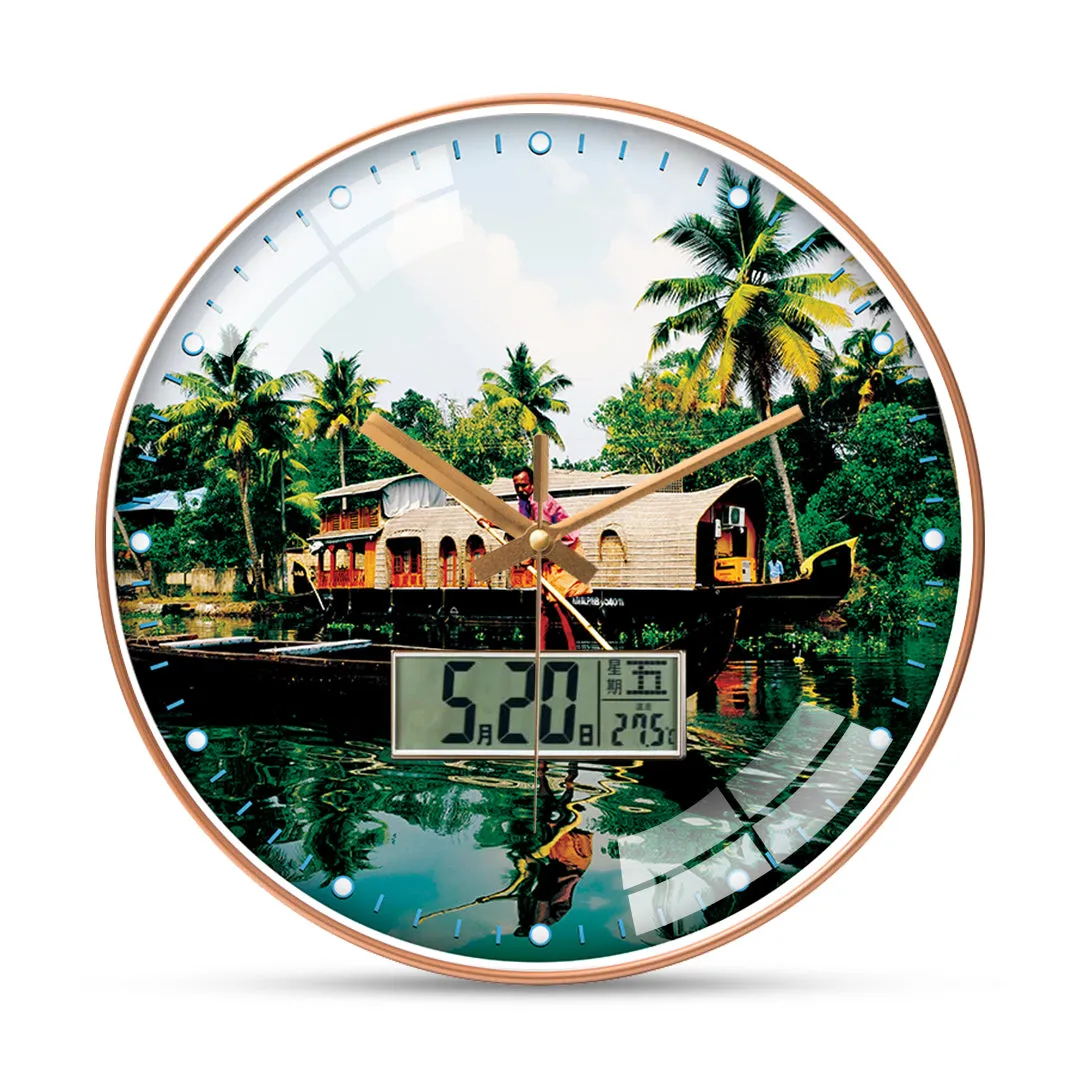 Beauty of kerala wall clock