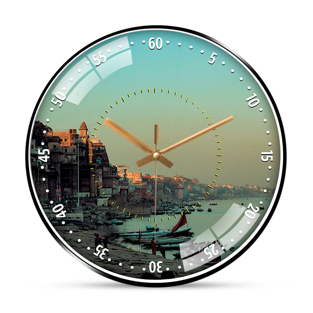 Beauty of rishikesh wall clock