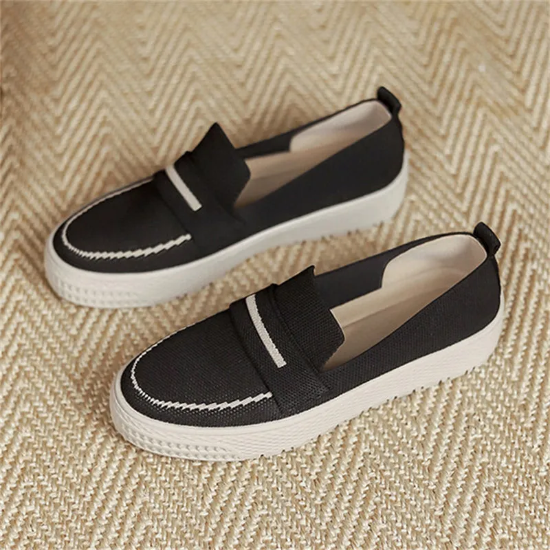 Casual Thick-Soled Fisherman Loafers