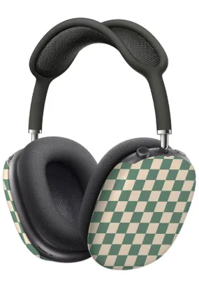 Checkered AirPod Max Case (Green Beige)