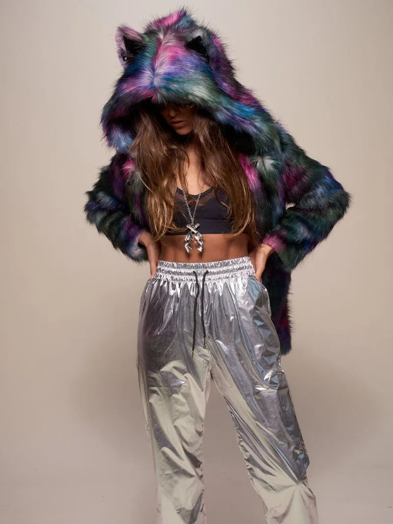 Classic Disco Wolf Faux Fur Coat