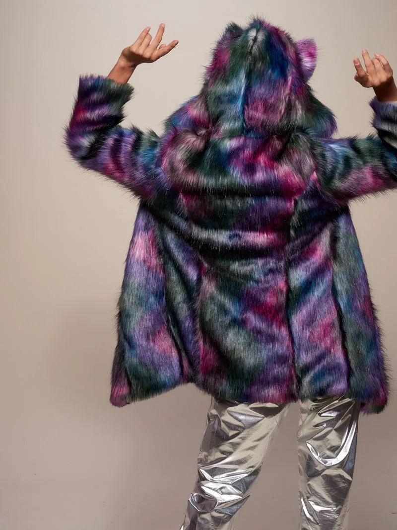 Classic Disco Wolf Faux Fur Coat