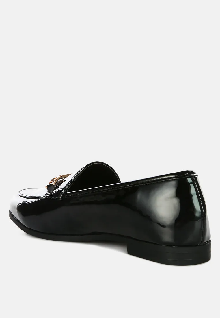 Jolan Faux Leather Semi Casual Loafers By Ruw