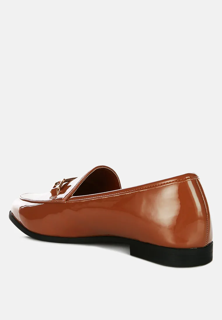 Jolan Faux Leather Semi Casual Loafers By Ruw