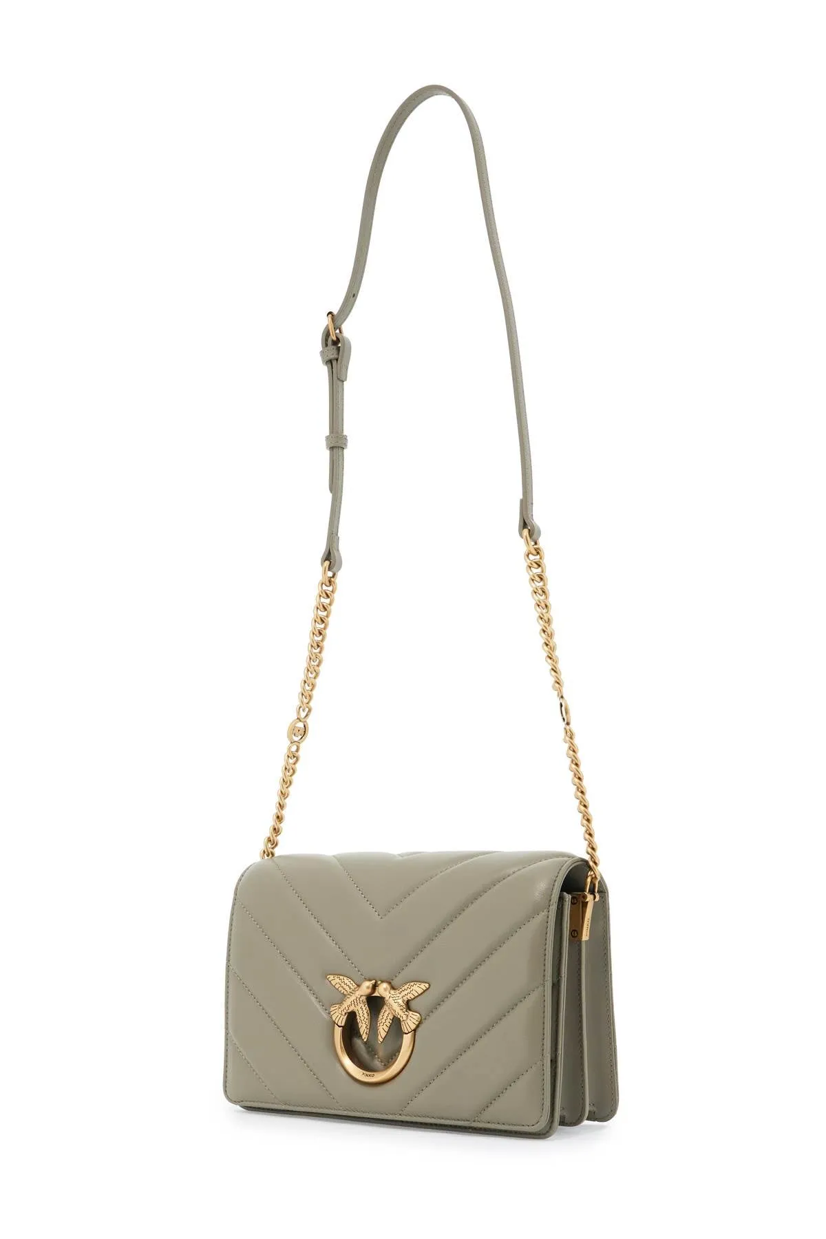 LOVE CLICK BIG CHEVRON BAG