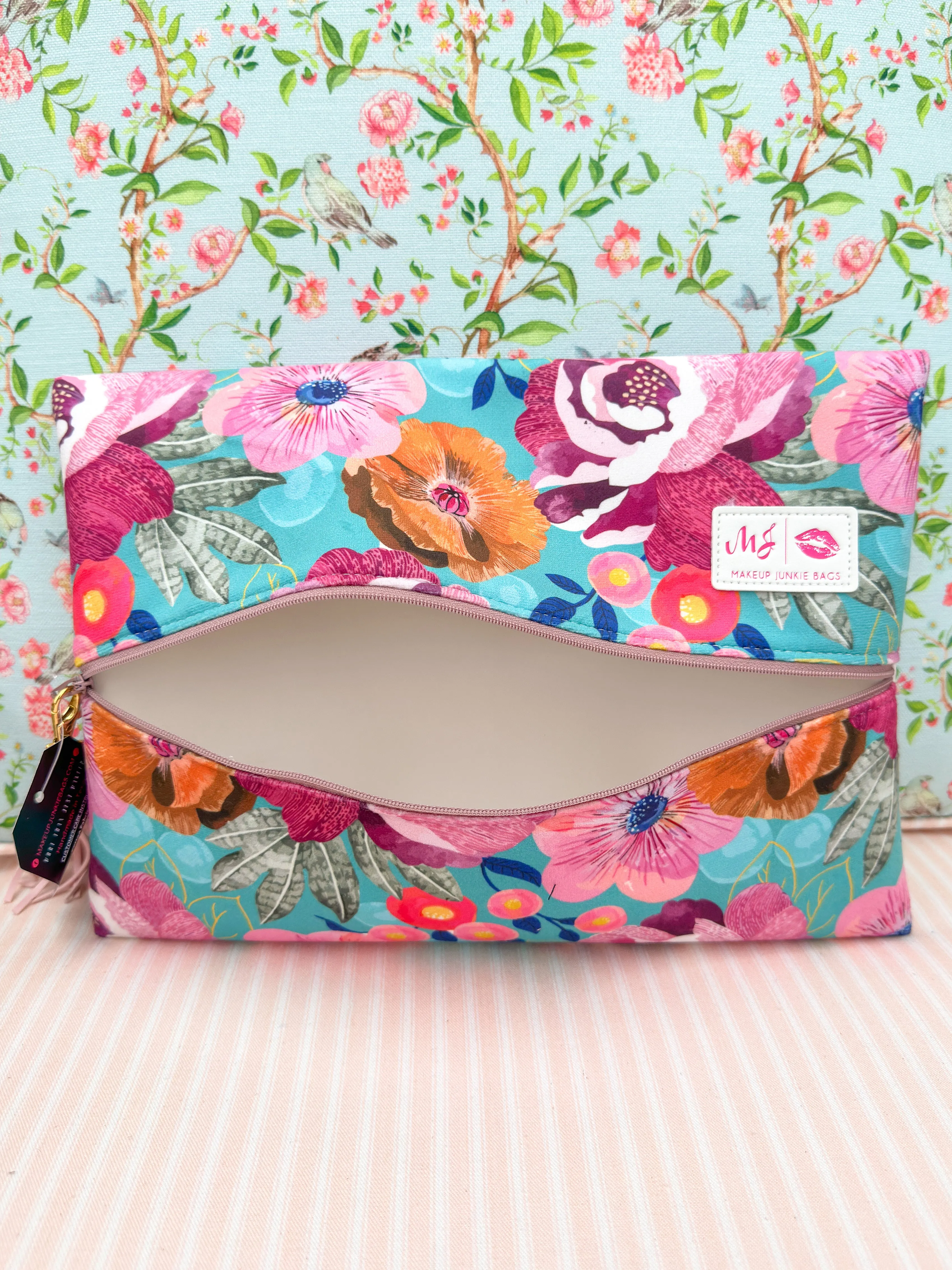 Makeup Junkie Bags - Whimsy Flat Lay [Ready to Ship]