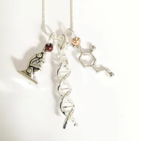 Necklace/DNA/molecule/microscope