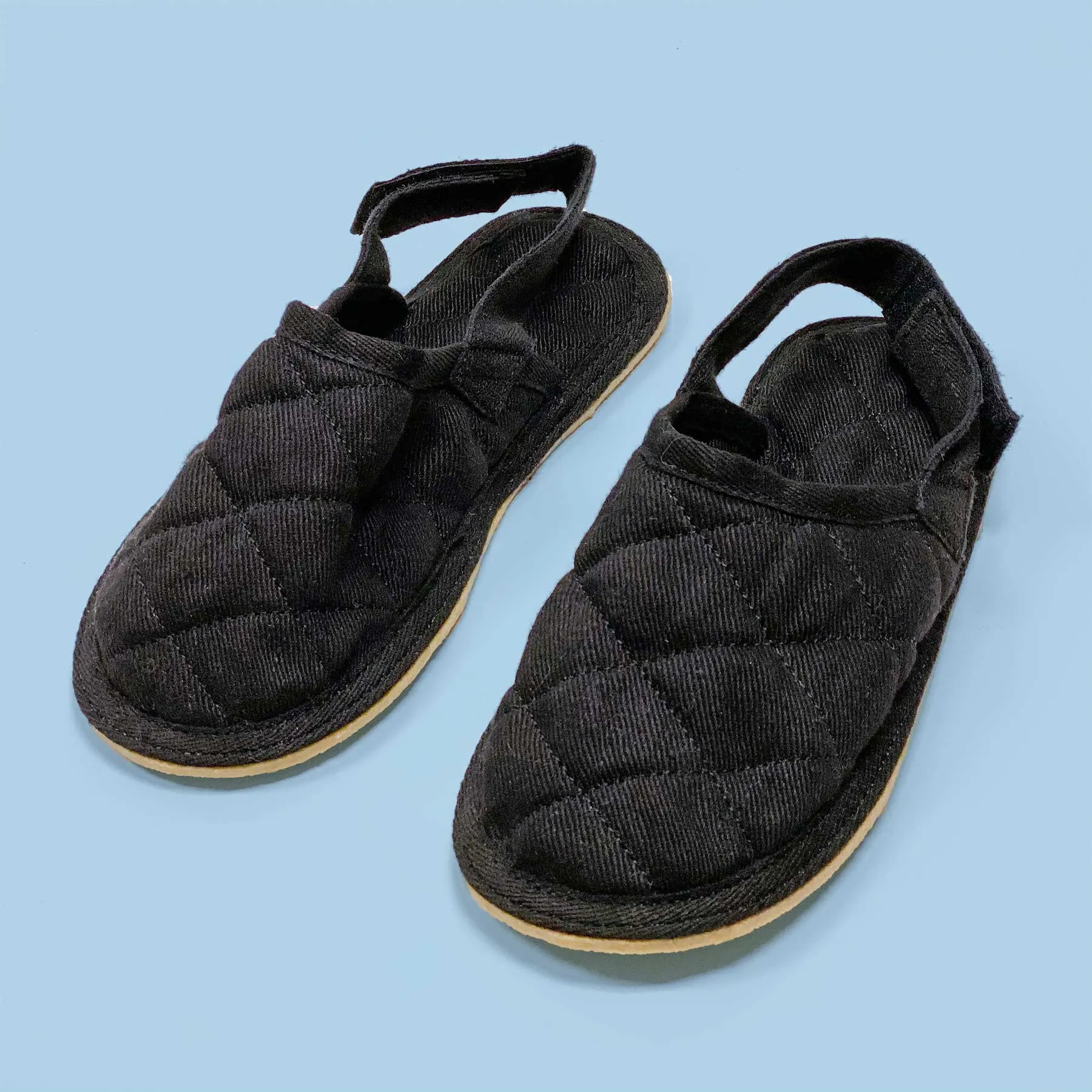 OKINAWA Indoor/Outdoor Hemp Slippers (Natural Rubber Soles) (Unisex)