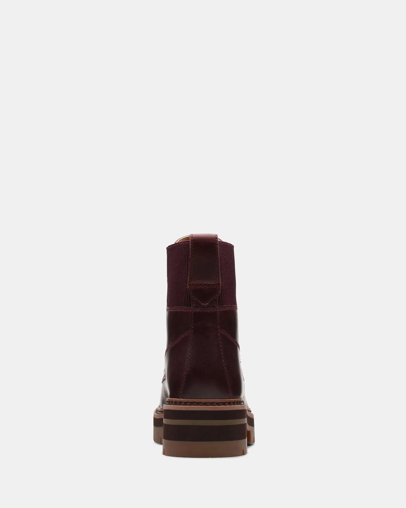 Orianna Mid Burgundy Leather