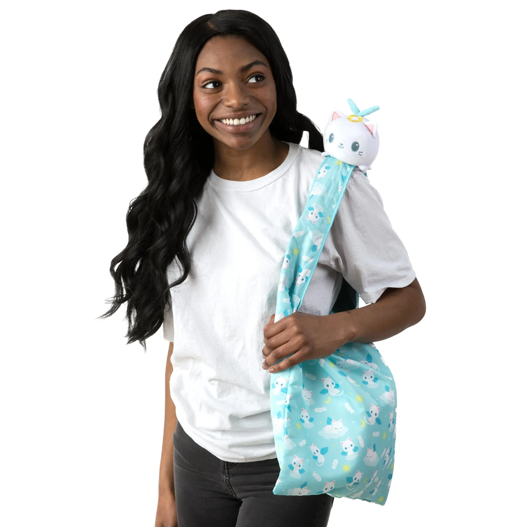 Plushiverse Angelic Kitty Plushie Tote Bag