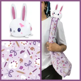 Plushiverse Arts & Crafts Bunny Plushie Tote Bag