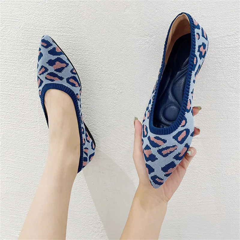 Starry Sky Gradient Color Elegant Flats