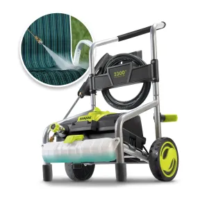 Sun Joe SPX4004-MAX Electric Pressure Washer | Pressure Select Technology | Onboard Detergent Tank