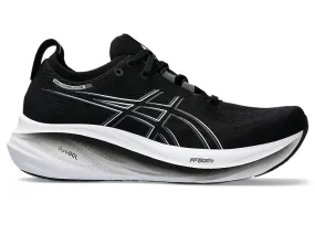 Women's Asics Gel-Nimbus 26, Black/Graphite Grey, 8 B Medium